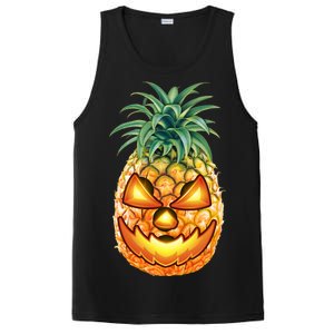 Pineapple Jack O Lantern Face PosiCharge Competitor Tank