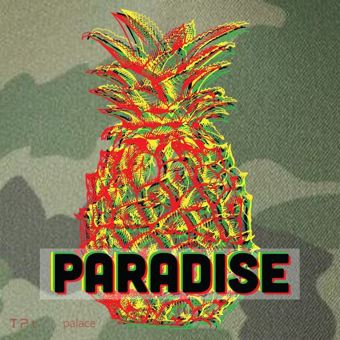 Pineapple Paradise Legacy Tie Dye Trucker Hat