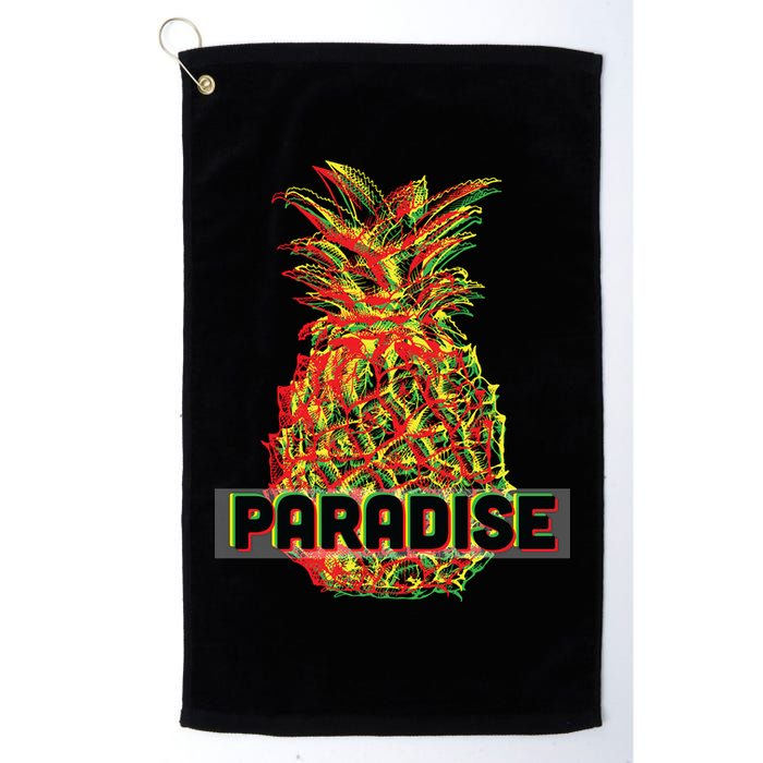 Pineapple Paradise Golf Towel