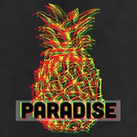 Pineapple Paradise Golf Towel