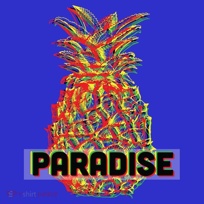 Pineapple Paradise Button