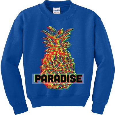 Pineapple Paradise Kids Sweatshirt