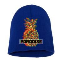 Pineapple Paradise Short Acrylic Beanie