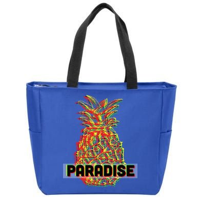 Pineapple Paradise Zip Tote Bag