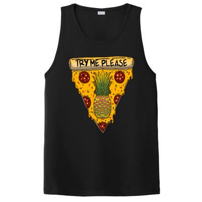 Pineapple Peperoni Pizza PosiCharge Competitor Tank