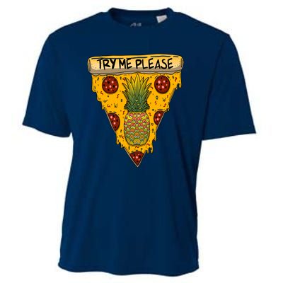 Pineapple Peperoni Pizza Cooling Performance Crew T-Shirt