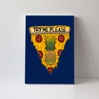 Pineapple Peperoni Pizza Canvas