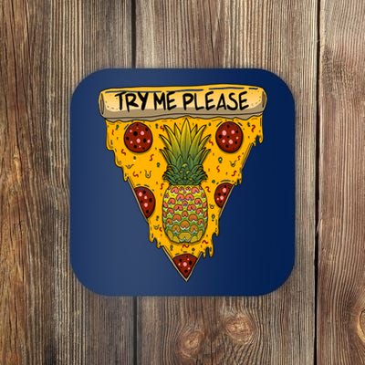 Pineapple Peperoni Pizza Coaster