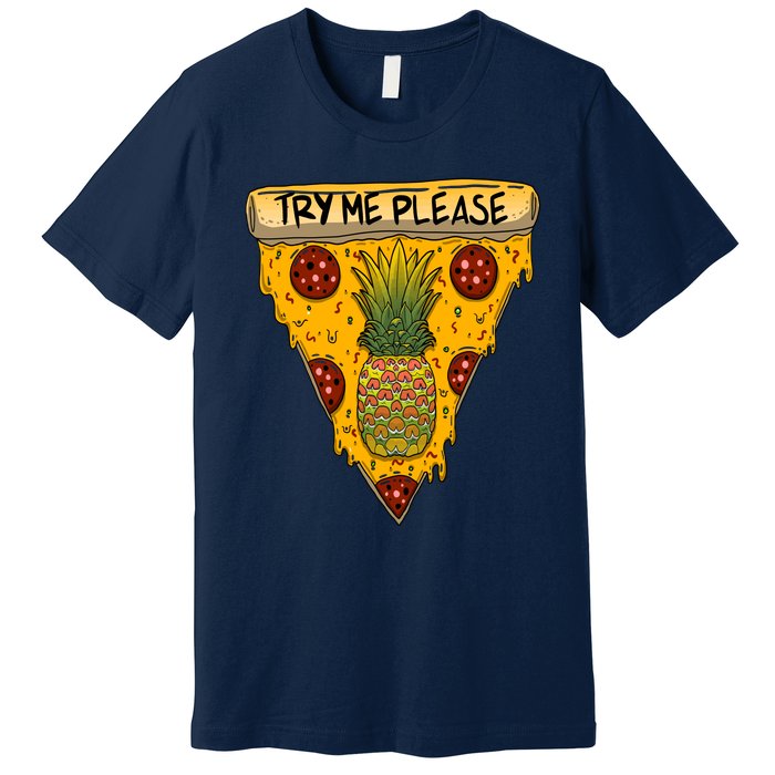 Pineapple Peperoni Pizza Premium T-Shirt