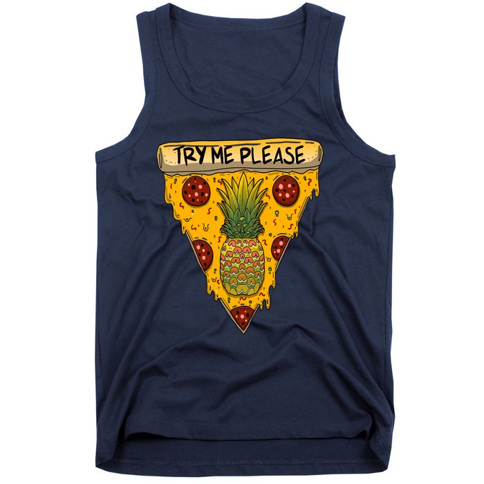 Pineapple Peperoni Pizza Tank Top