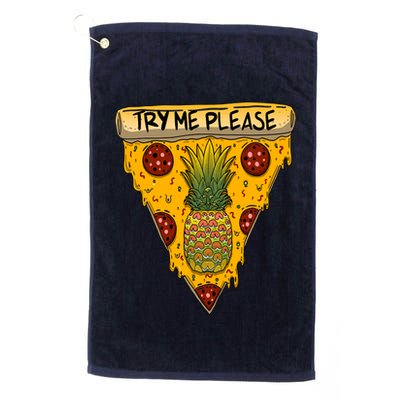 Pineapple Peperoni Pizza Golf Towel