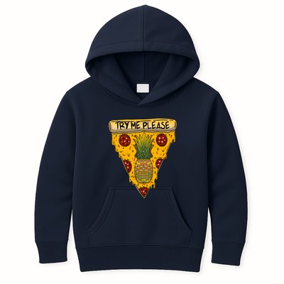 Pineapple Peperoni Pizza Kids Hoodie