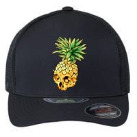  Pineapple Skull Flexfit Unipanel Trucker Cap