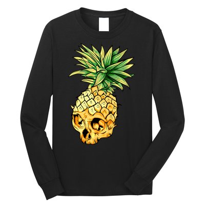  Pineapple Skull Long Sleeve Shirt