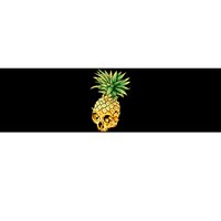  Pineapple Skull Bumper Sticker