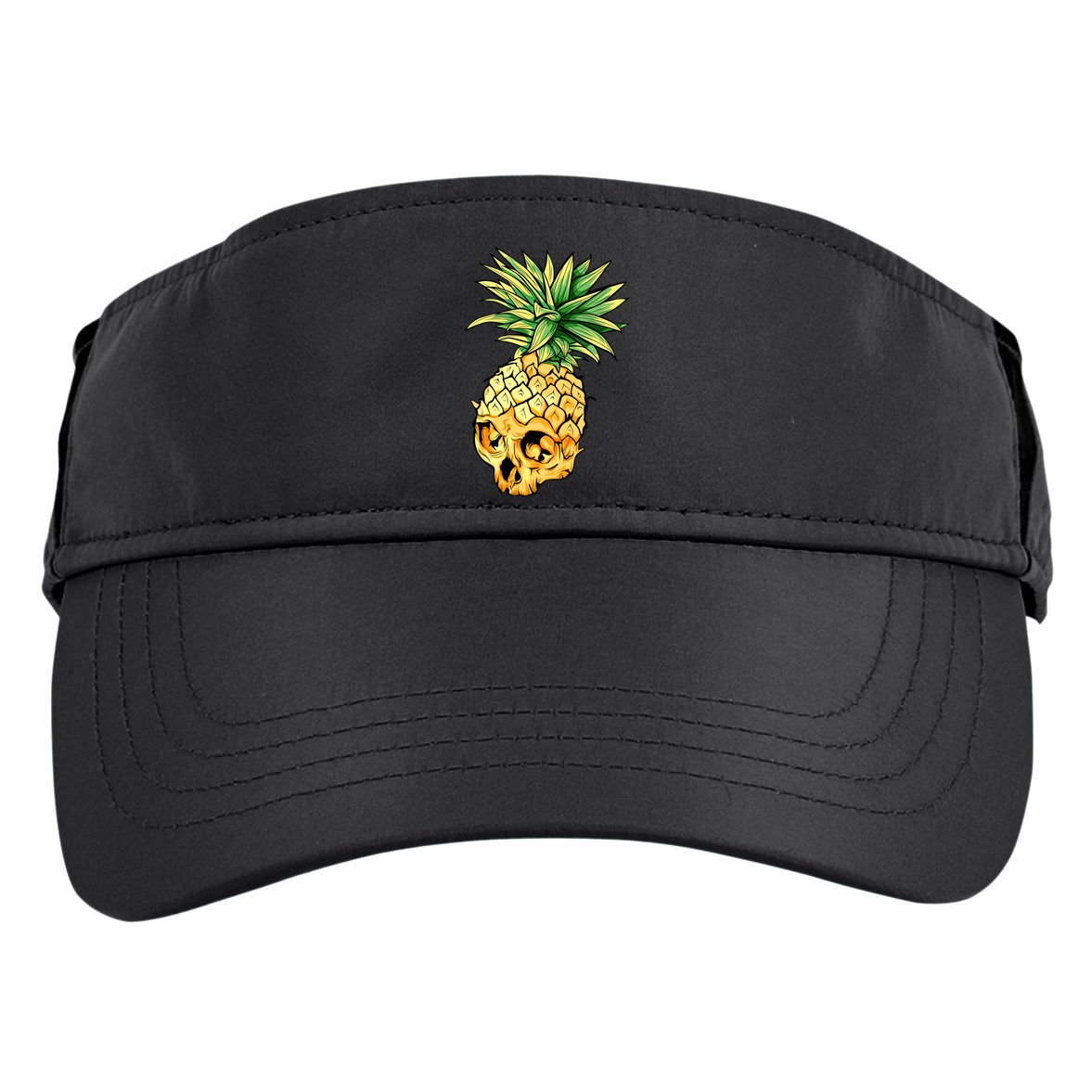 Pineapple Skull Adult Drive Performance Visor