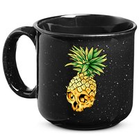  Pineapple Skull 15oz Campfire Ceramic Mug
