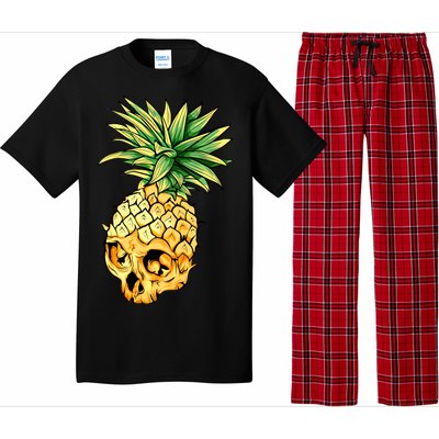  Pineapple Skull Pajama Set