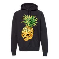  Pineapple Skull Premium Hoodie