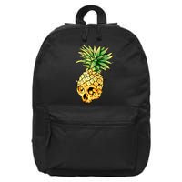  Pineapple Skull 16 in Basic Backpack