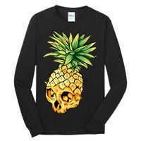  Pineapple Skull Tall Long Sleeve T-Shirt