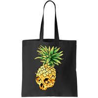  Pineapple Skull Tote Bag