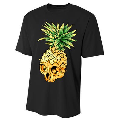  Pineapple Skull Performance Sprint T-Shirt