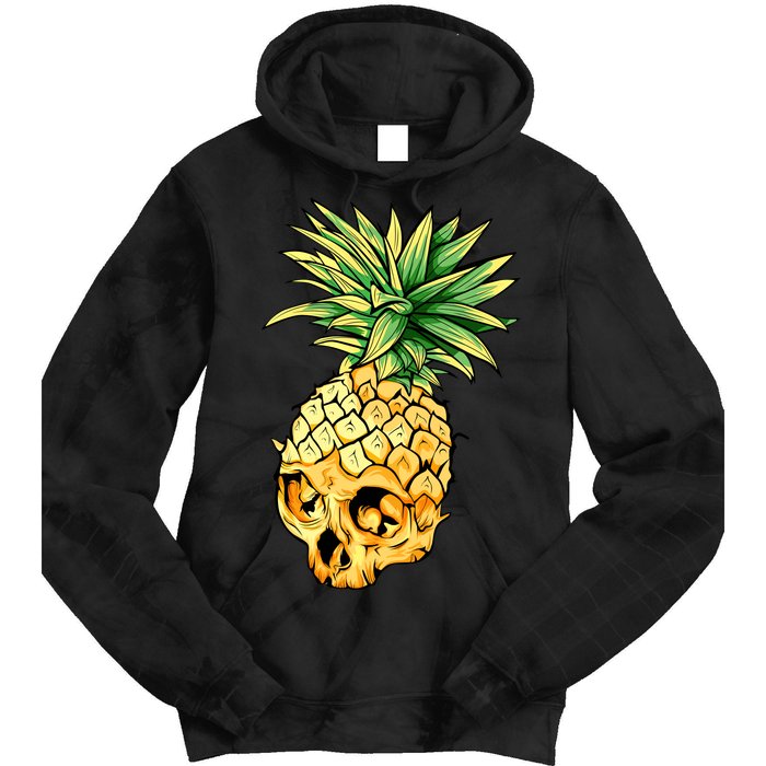  Pineapple Skull Tie Dye Hoodie