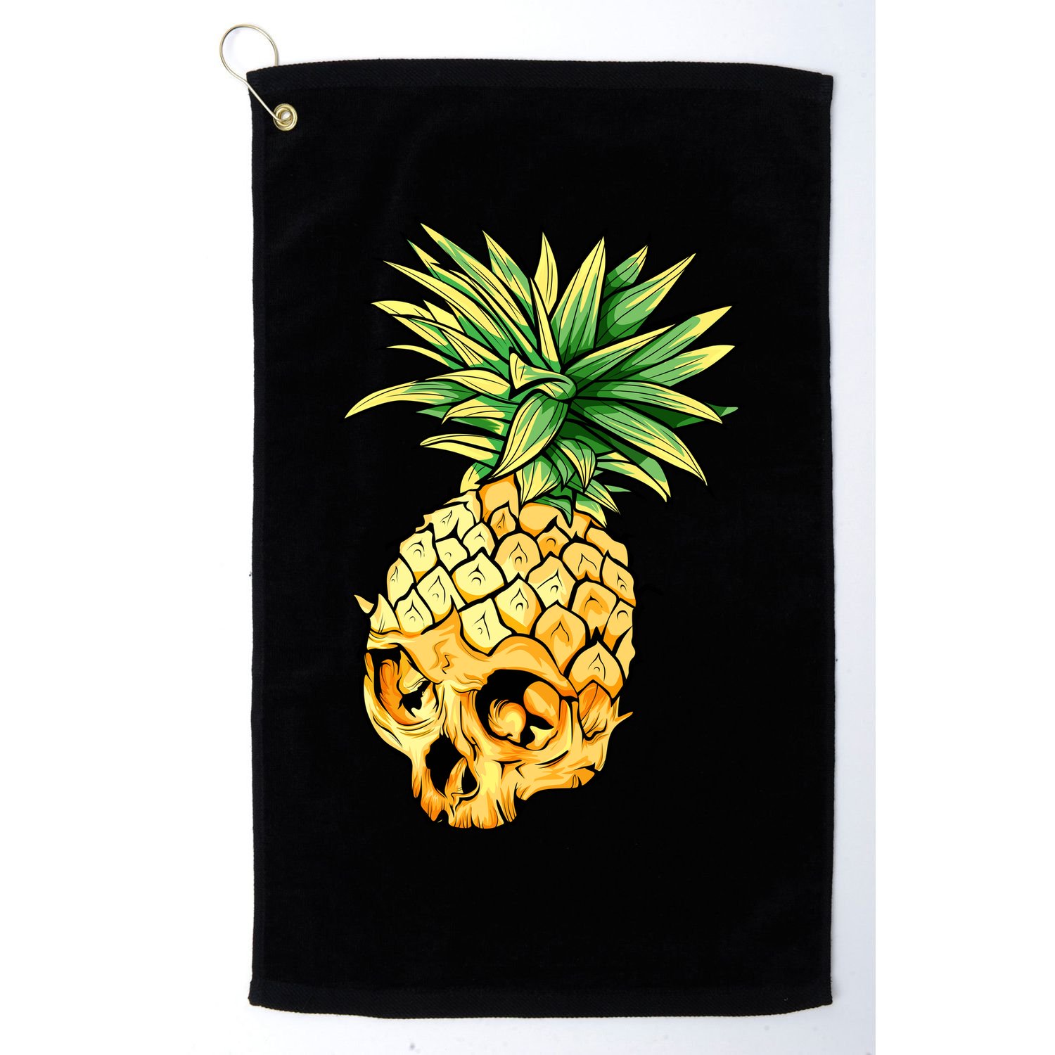  Pineapple Skull Golf Towel