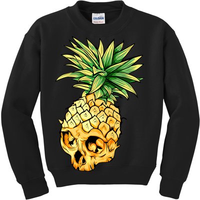  Pineapple Skull Kids Sweatshirt