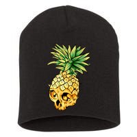  Pineapple Skull Short Acrylic Beanie