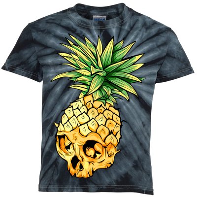  Pineapple Skull Kids Tie-Dye T-Shirt