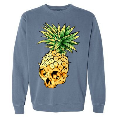  Pineapple Skull Garment-Dyed Sweatshirt