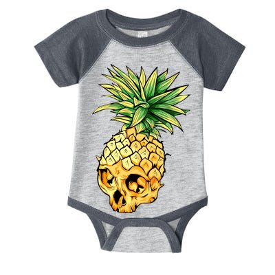  Pineapple Skull Infant Baby Jersey Bodysuit