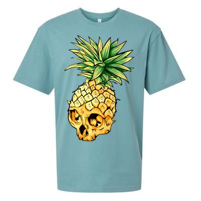  Pineapple Skull Sueded Cloud Jersey T-Shirt