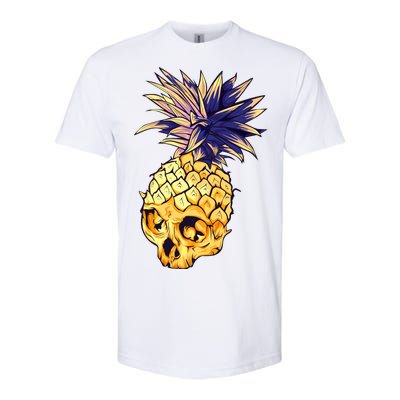  Pineapple Skull Softstyle CVC T-Shirt