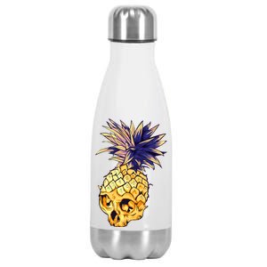  Pineapple Skull Stainless Steel Insulated Water Bottle