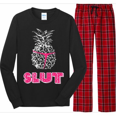 Pineapple Slut Long Sleeve Pajama Set