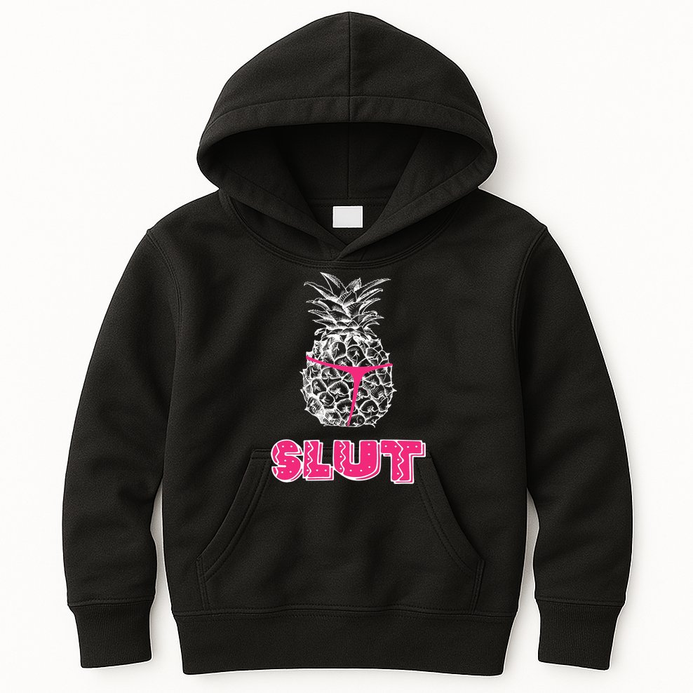 Pineapple Slut Kids Hoodie
