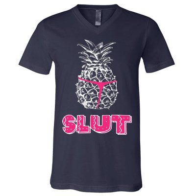 Pineapple Slut V-Neck T-Shirt