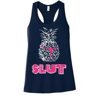 Pineapple Slut Women's Racerback Tank