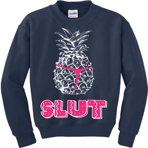 Pineapple Slut Kids Sweatshirt