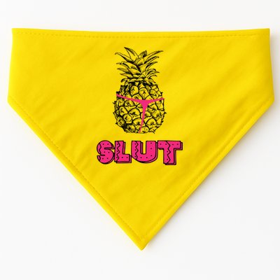 Pineapple Slut USA-Made Doggie Bandana