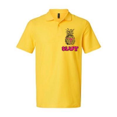 Pineapple Slut Softstyle Adult Sport Polo