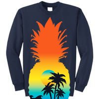 Pineapple Summer Sunset Beach Sweatshirt