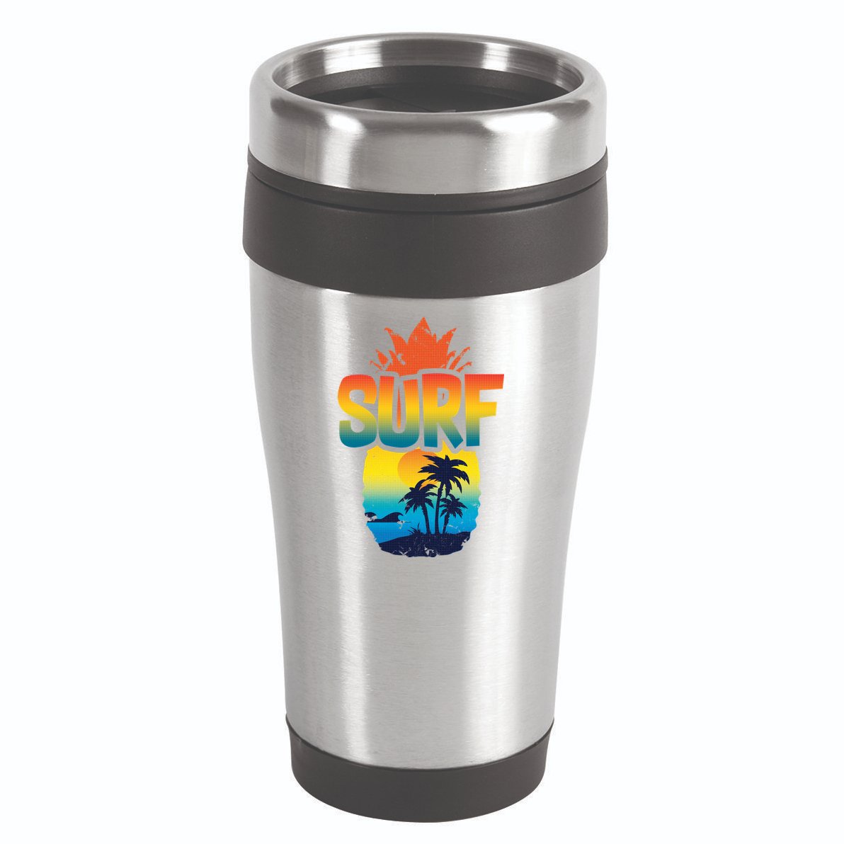 Pineapple Summer Surf 16oz Travel Tumbler