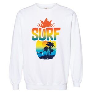 Pineapple Summer Surf Garment-Dyed Sweatshirt