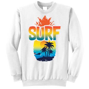 Pineapple Summer Surf Sweatshirt