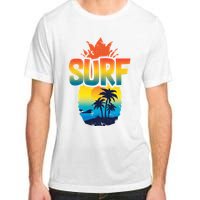 Pineapple Summer Surf Adult ChromaSoft Performance T-Shirt