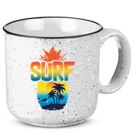 Pineapple Summer Surf 15oz Campfire Ceramic Mug